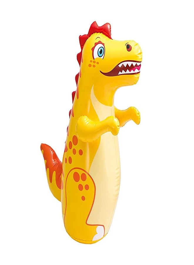 NELSTRAB:- Dianosuar Hit Me Inflatable Toy for Water Filled Base BOP for Toddlers PVC Punching Bag for Kids(Multi Color)(1 PIS) - Image 5